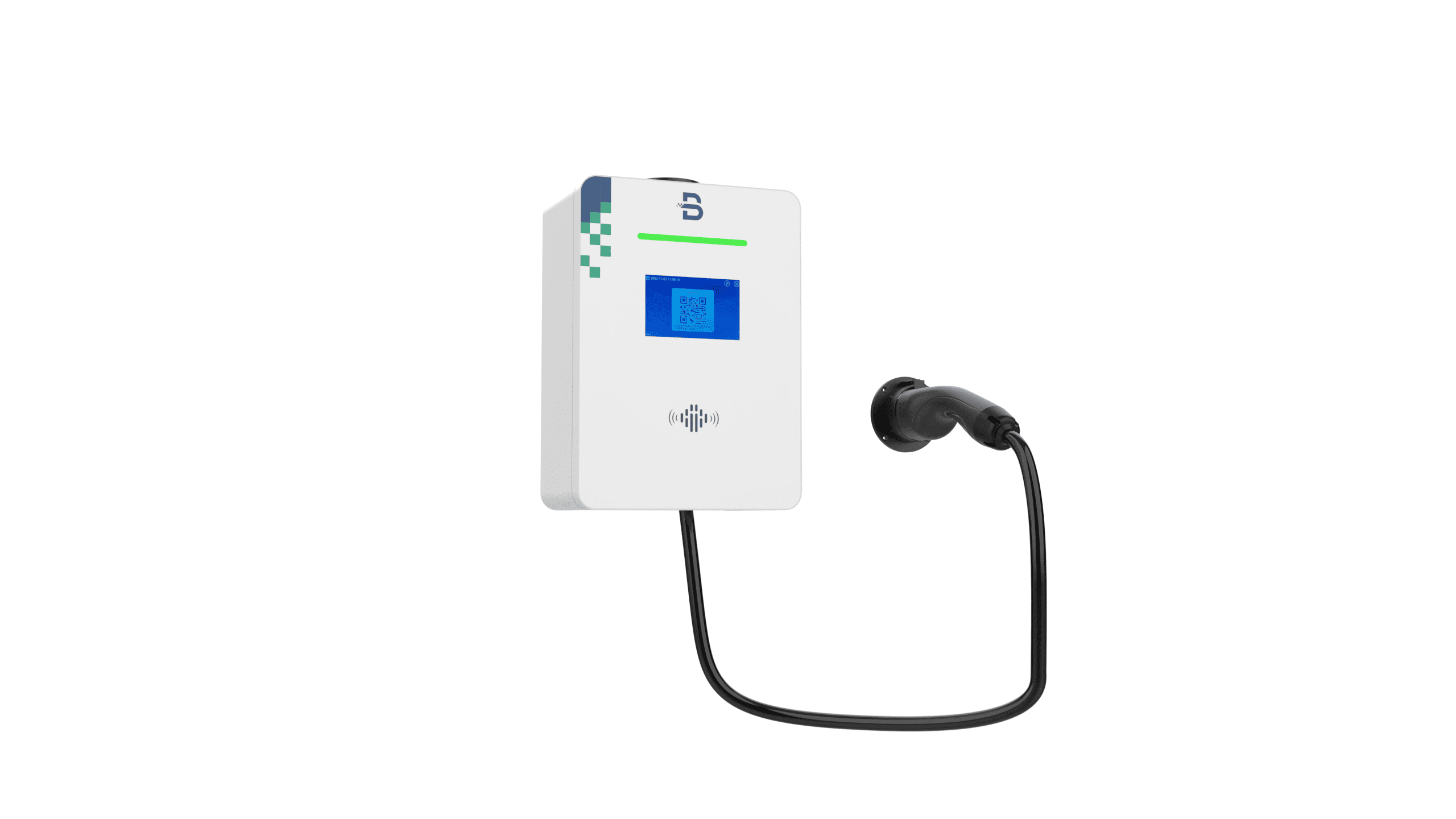 Borne simple avec cable attaché