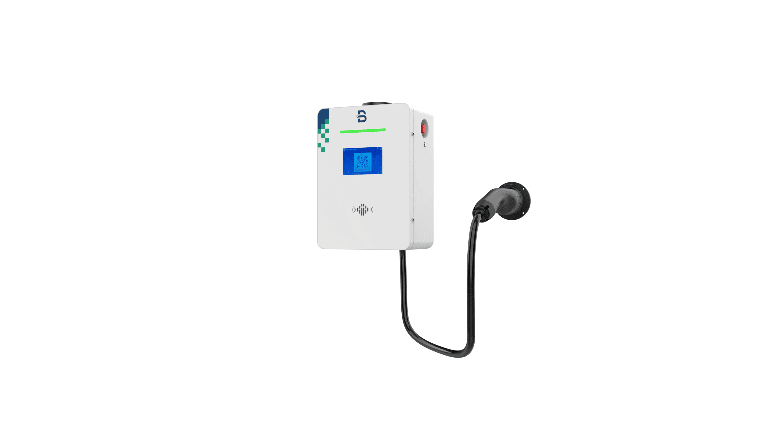 Borne simple avec cable attaché