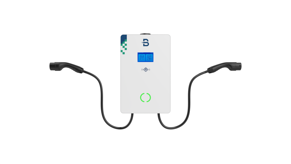 Borne fixé au mur cable integrer