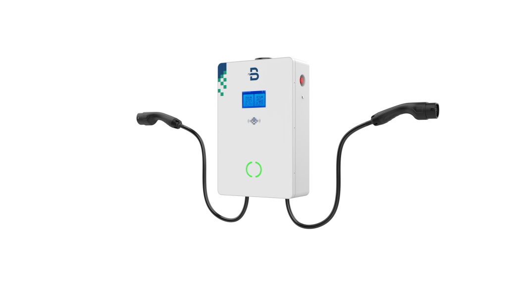 Borne fixé au mur cable integrer