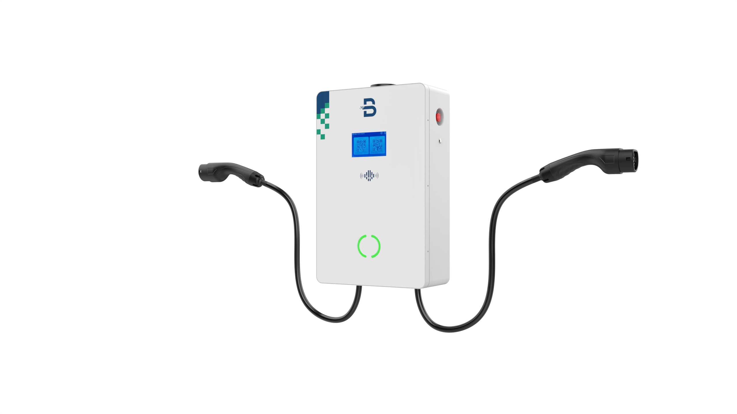 Borne fixé au mur cable integrer