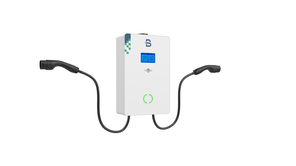 Borne fixé au mur cable integrer