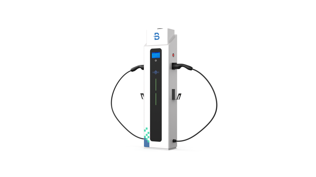 Borne monté au sol avec cable double