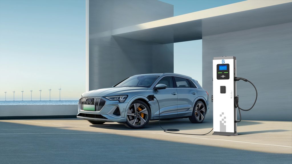 Borne monté au sol avec cable double       Generation 2