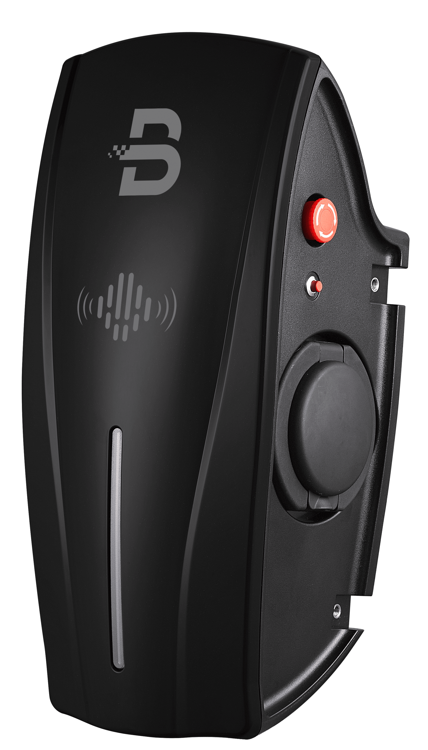 Borne sur mur avec prise simple