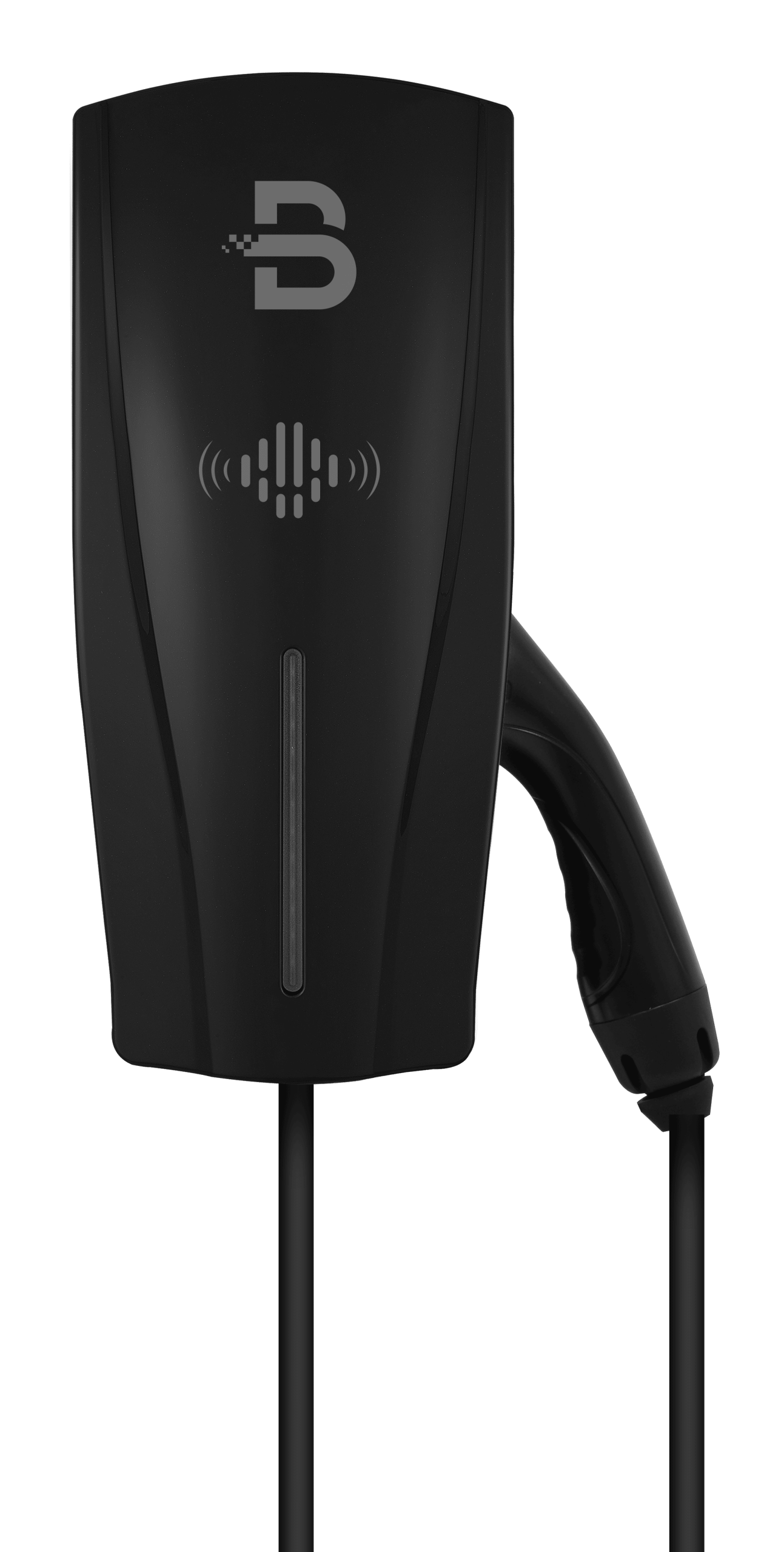 Borne sur mur avec cable integrer