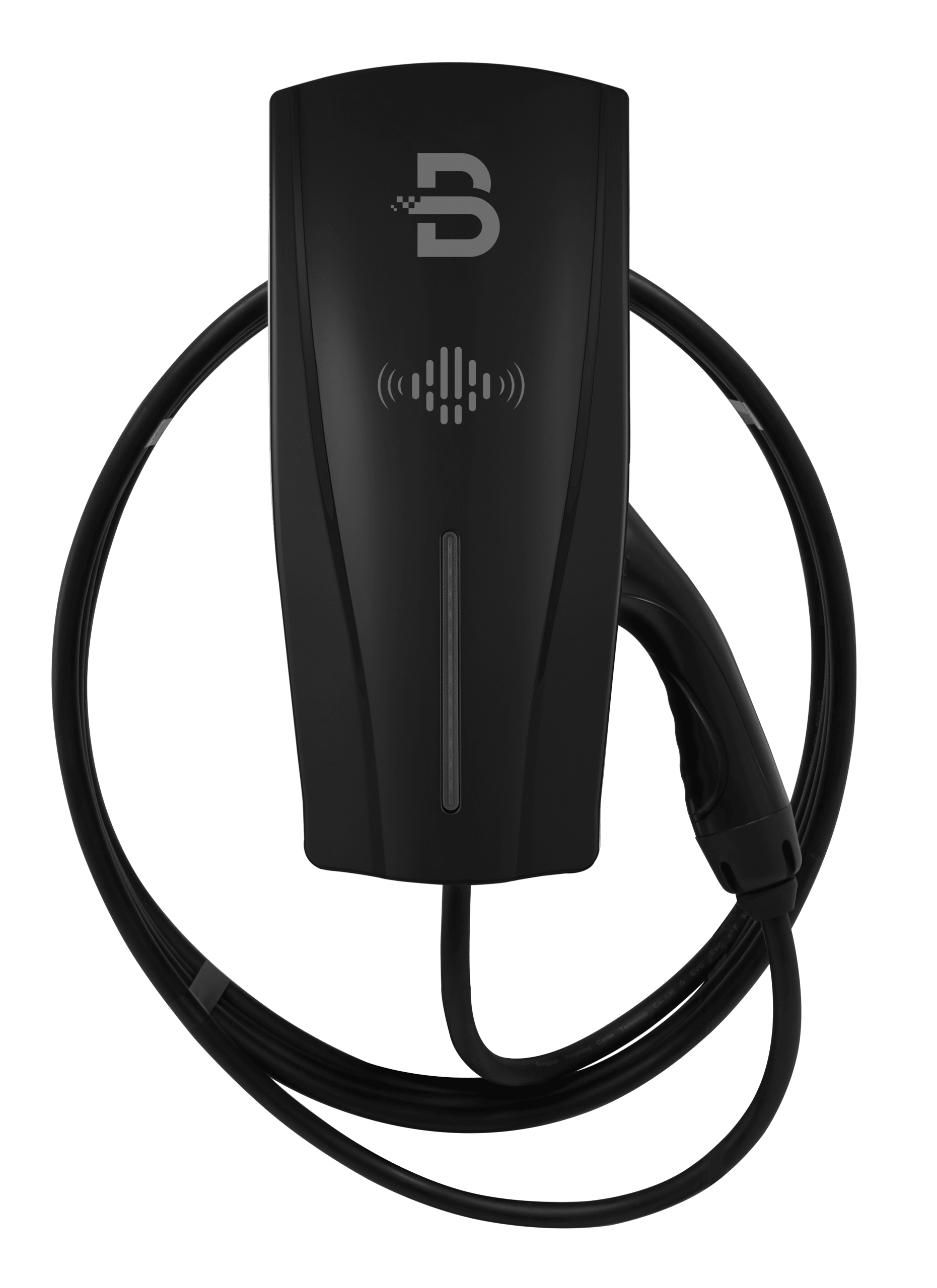 Borne sur mur avec cable integrer